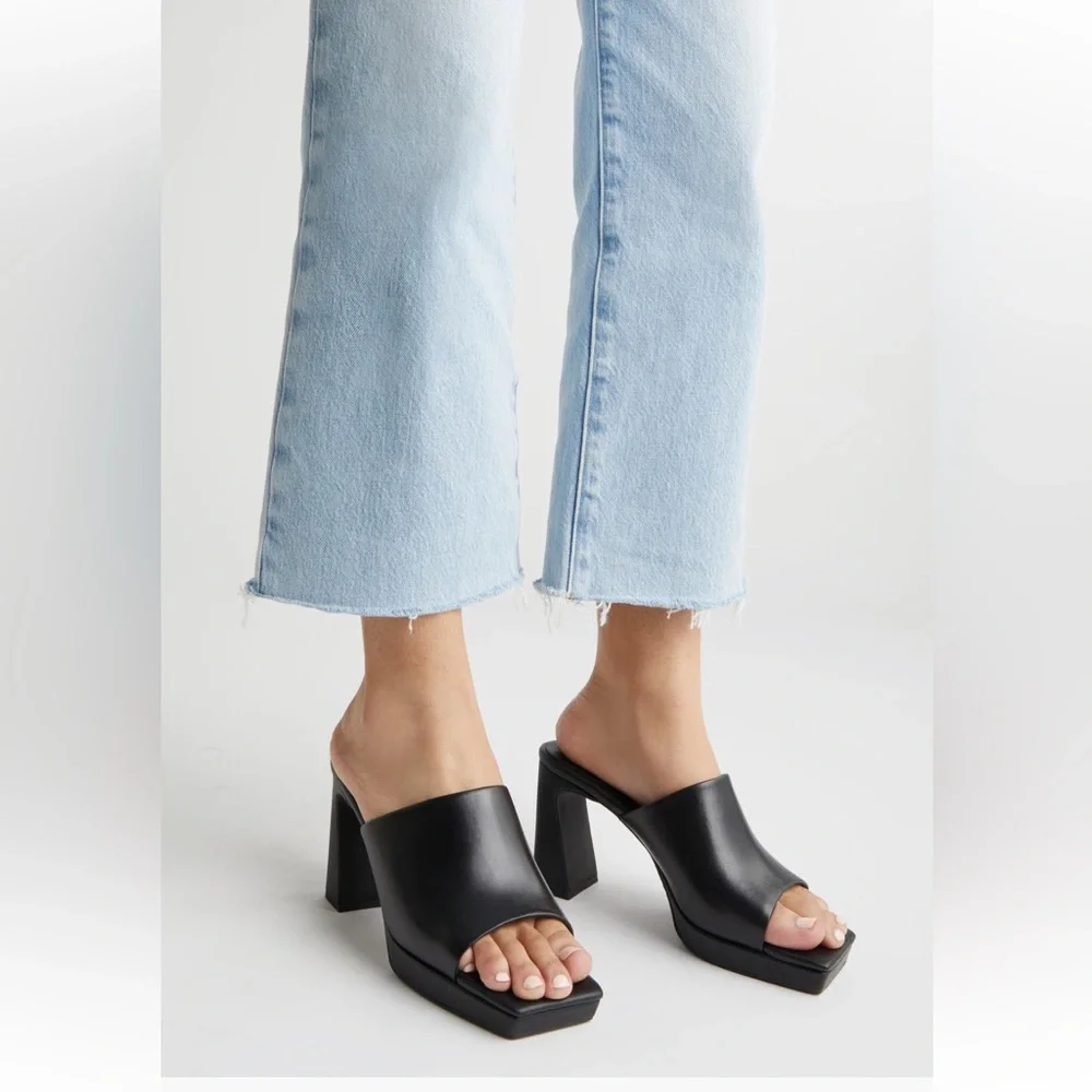 Jeffrey Campbell Caviar Platform Slide Sandal - Picture 10 of 10